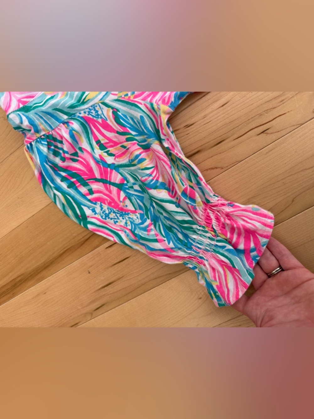 Lilly Pulitzer Adley tropical mini dress size XS - Picture 6 of 10